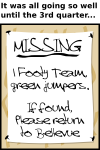 Missing: 1 footy team cartoon